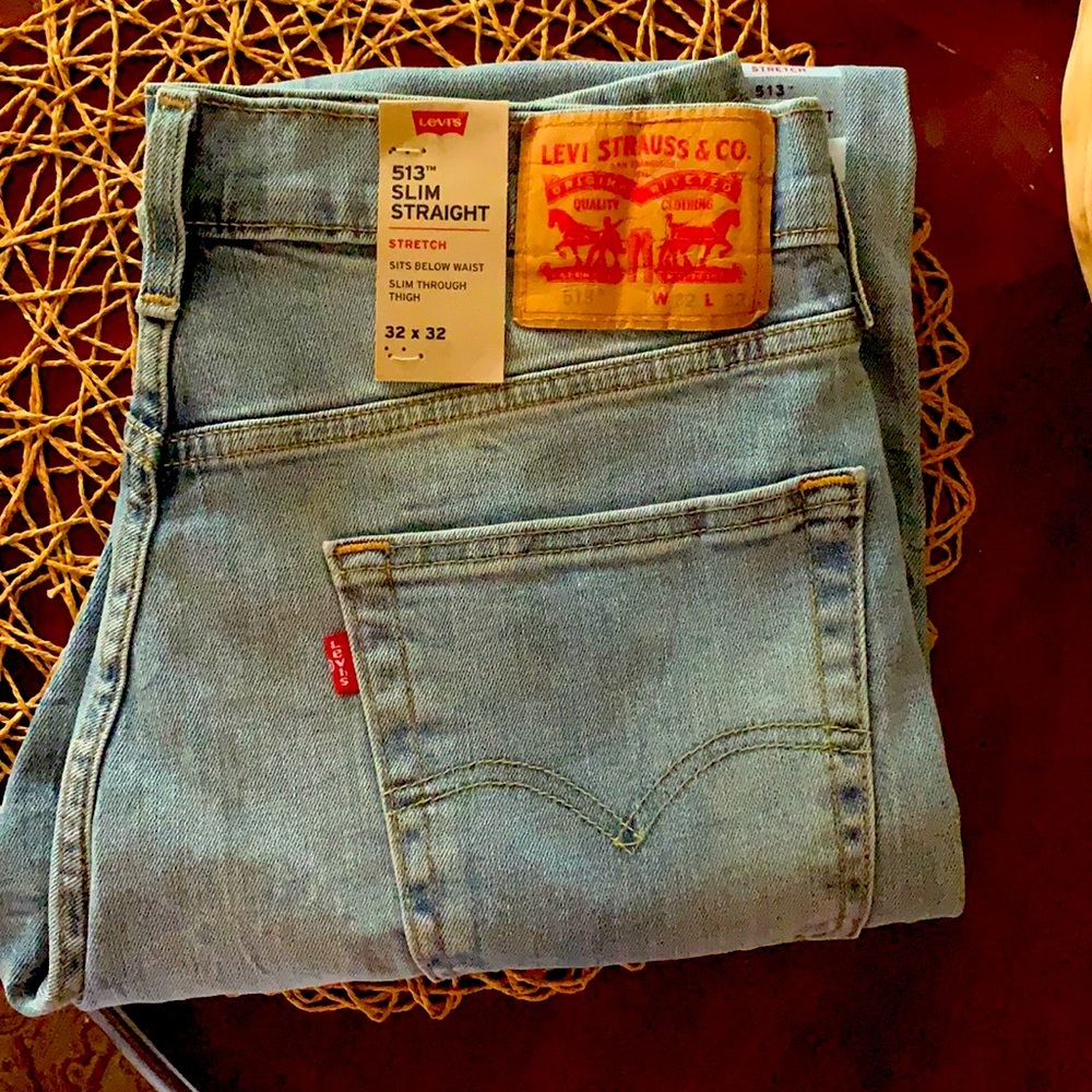 Levi 513 Slim Straight jeans